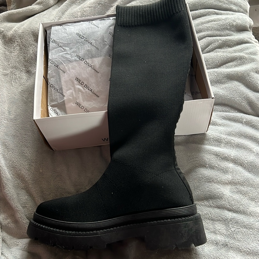 Wild Diva knee high boots